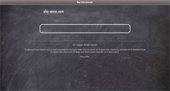 Desktop Screenshot of abc-ware.com
